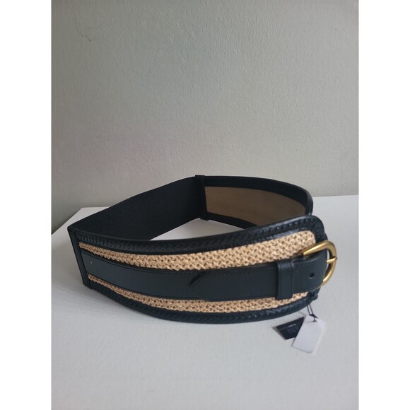 WHBM Raffia Waist Belt Sz XS/S NWT Bohemian Indie Boho